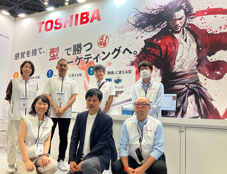 展示会ブースの様子